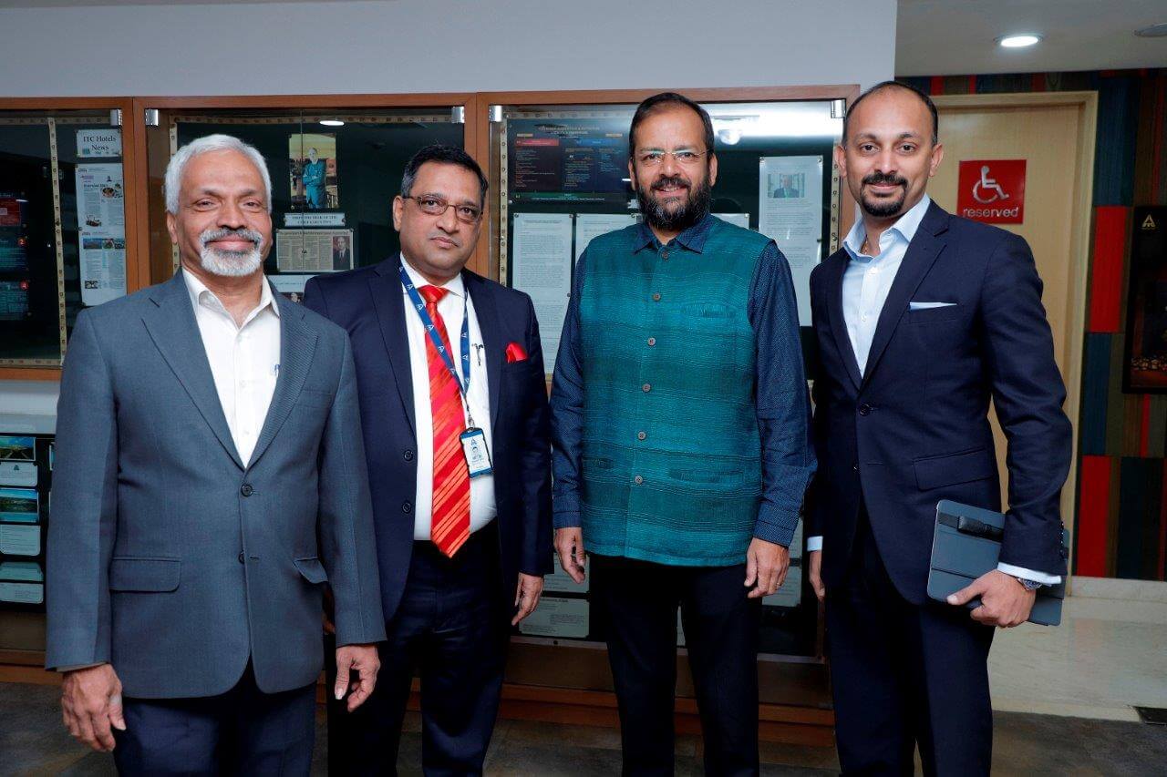 6. With MC Samir - MD of Fortune Hotels - on RHS (1)