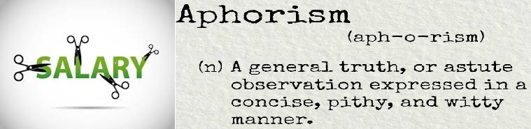 An 'Aphoristic' perspective